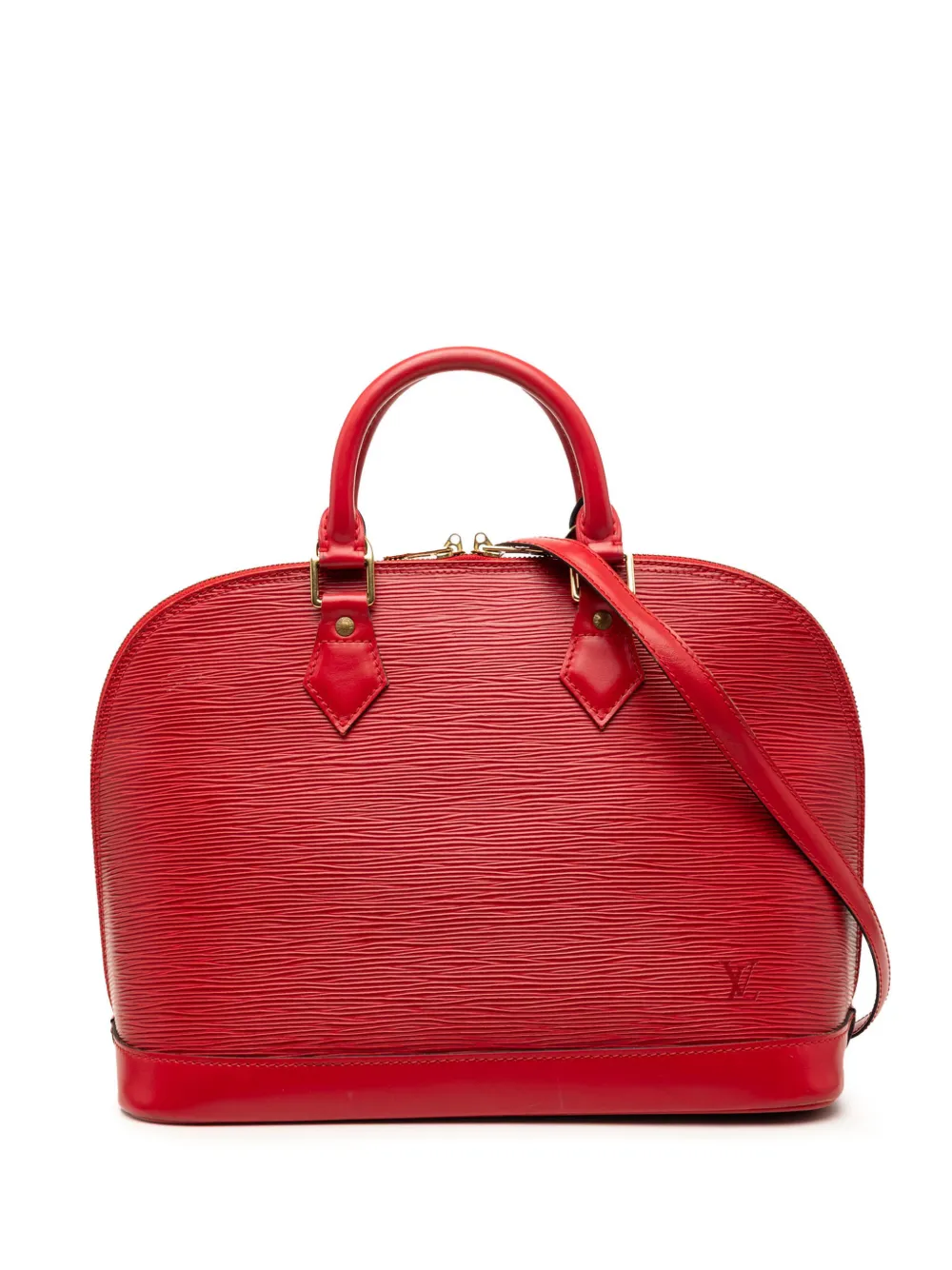 Louis Vuitton Pre-Owned 1999 Epi Alma PM satchel - Rosso