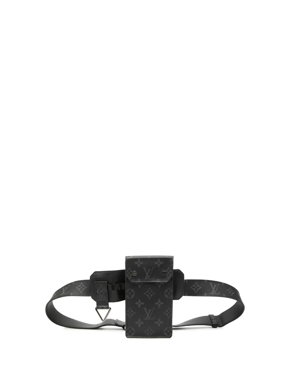 Louis Vuitton Pre-Owned 2019 Monogram Eclipse Utility belt bag - Nero