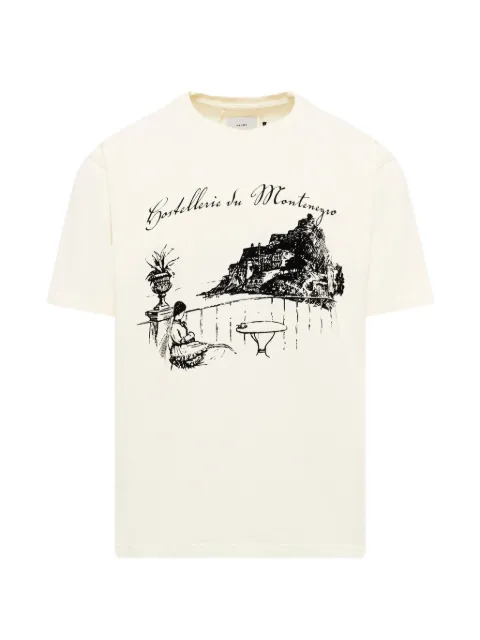 RHUDE Montenegro Morada graphic-print T-shirt