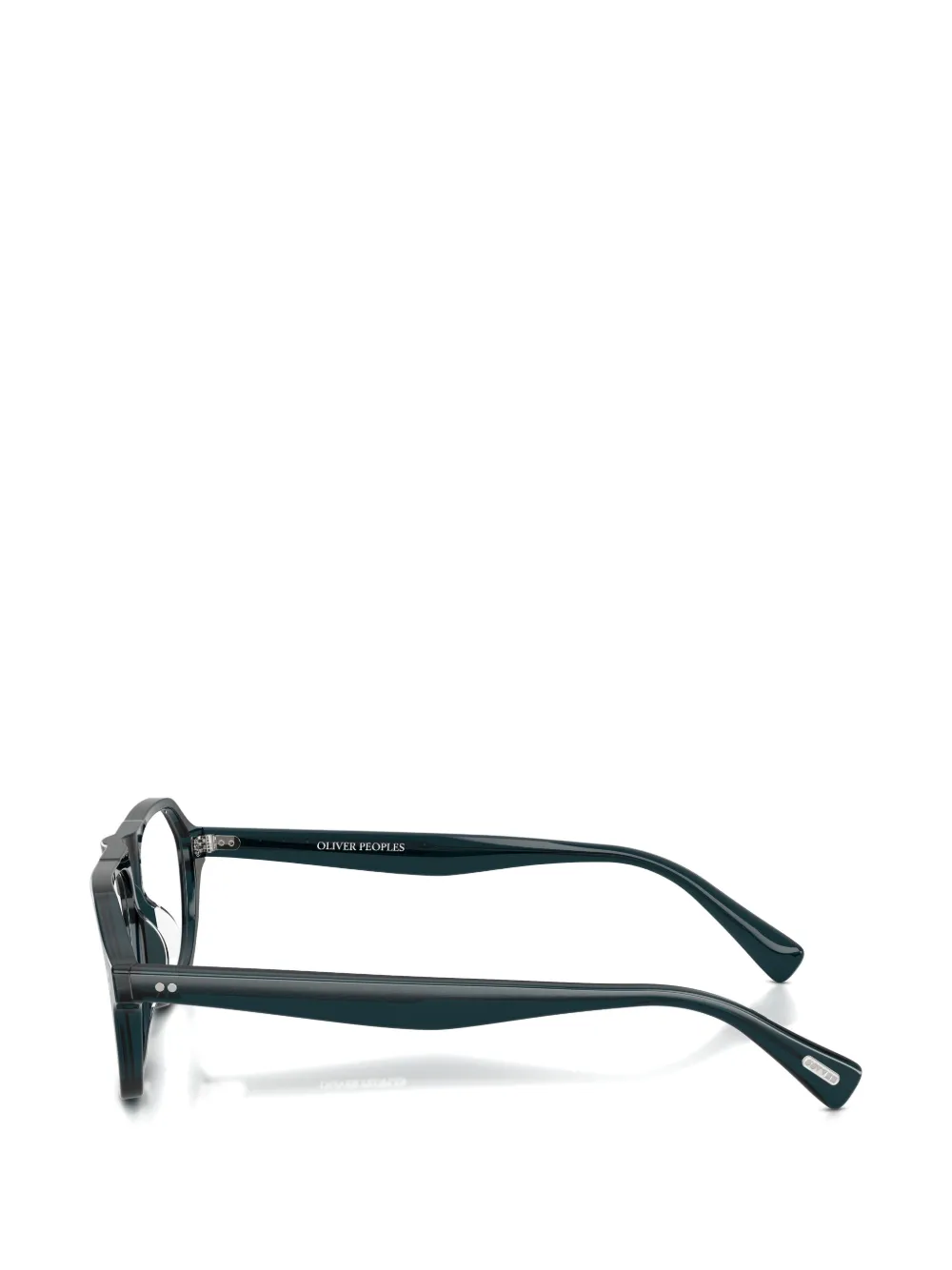 Oliver Peoples Remment bril met geometrisch montuur Groen