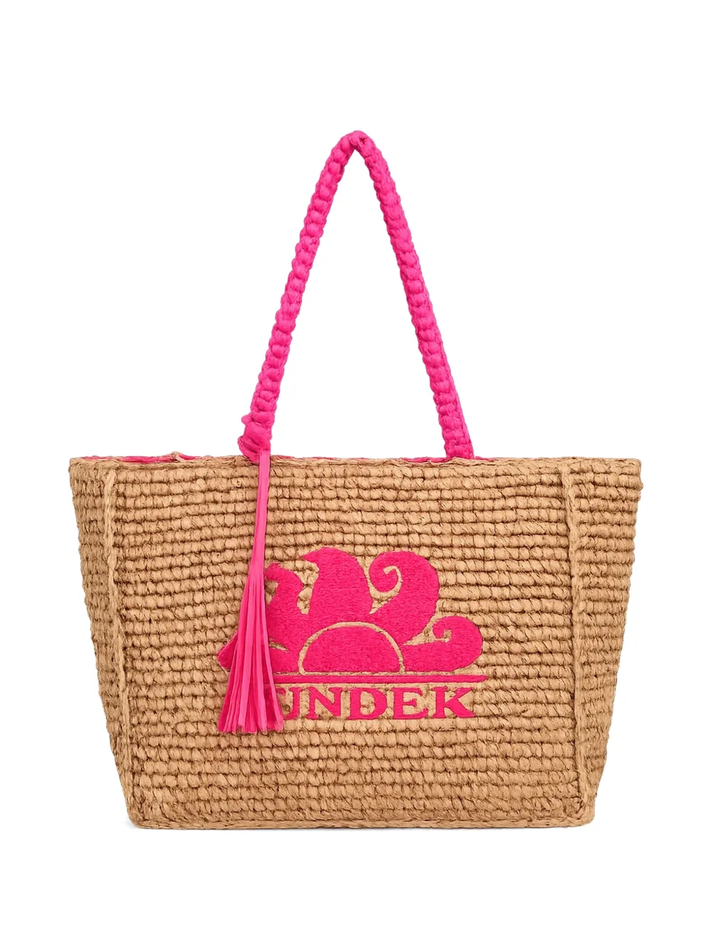 Sundek Borsa tote con ricamo - Toni neutri