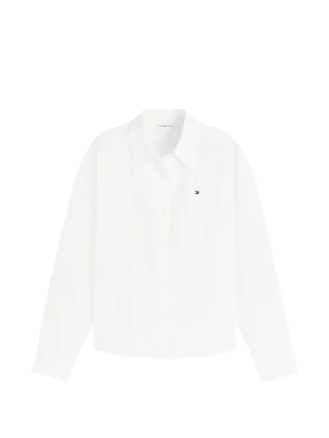 Tommy Hilfiger logo-embroidered shirt