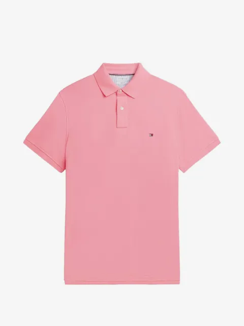 Tommy Hilfiger logo-embroidered polo shirt