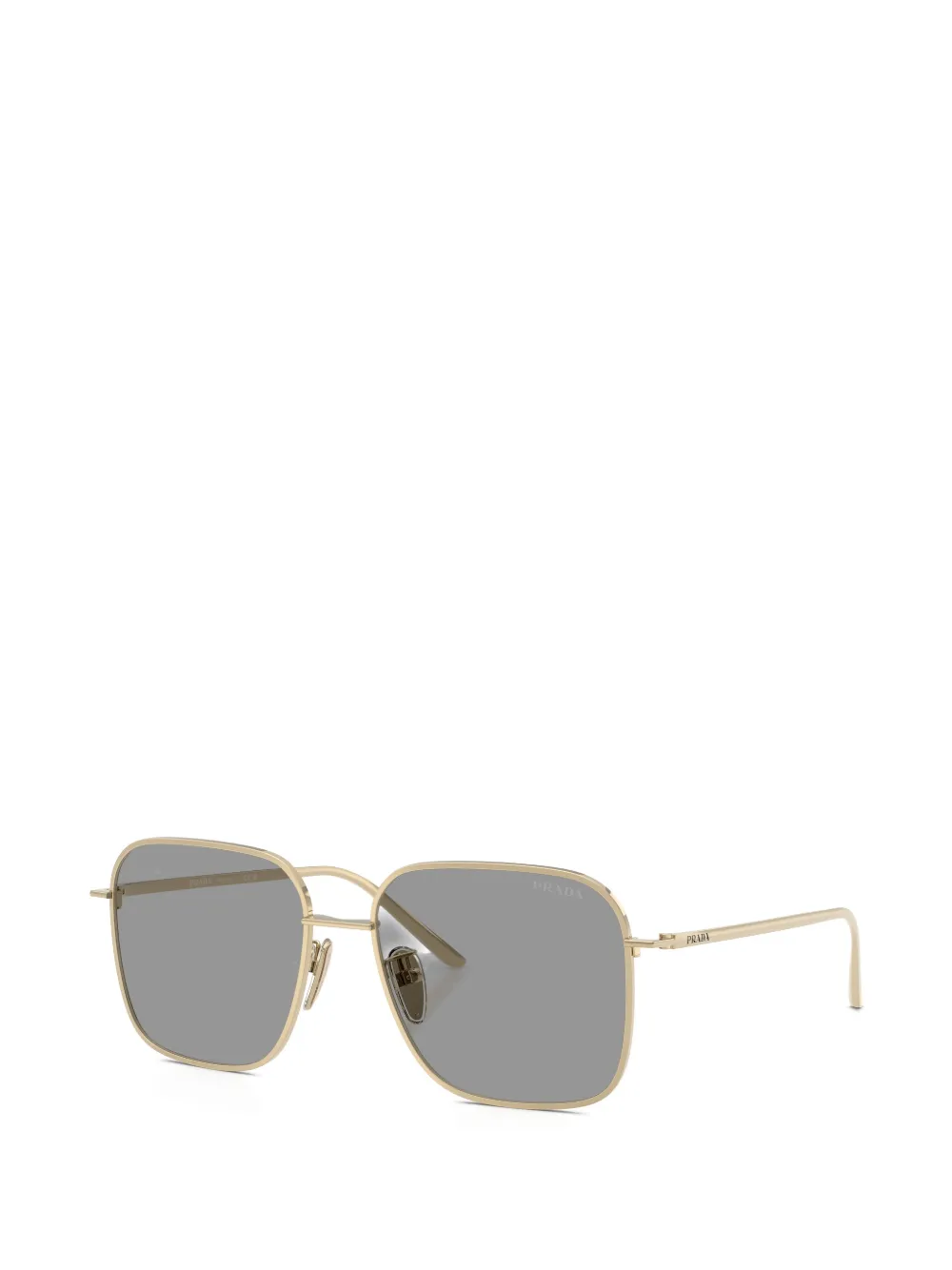 Prada Eyewear square-frame sunglasses - Oro