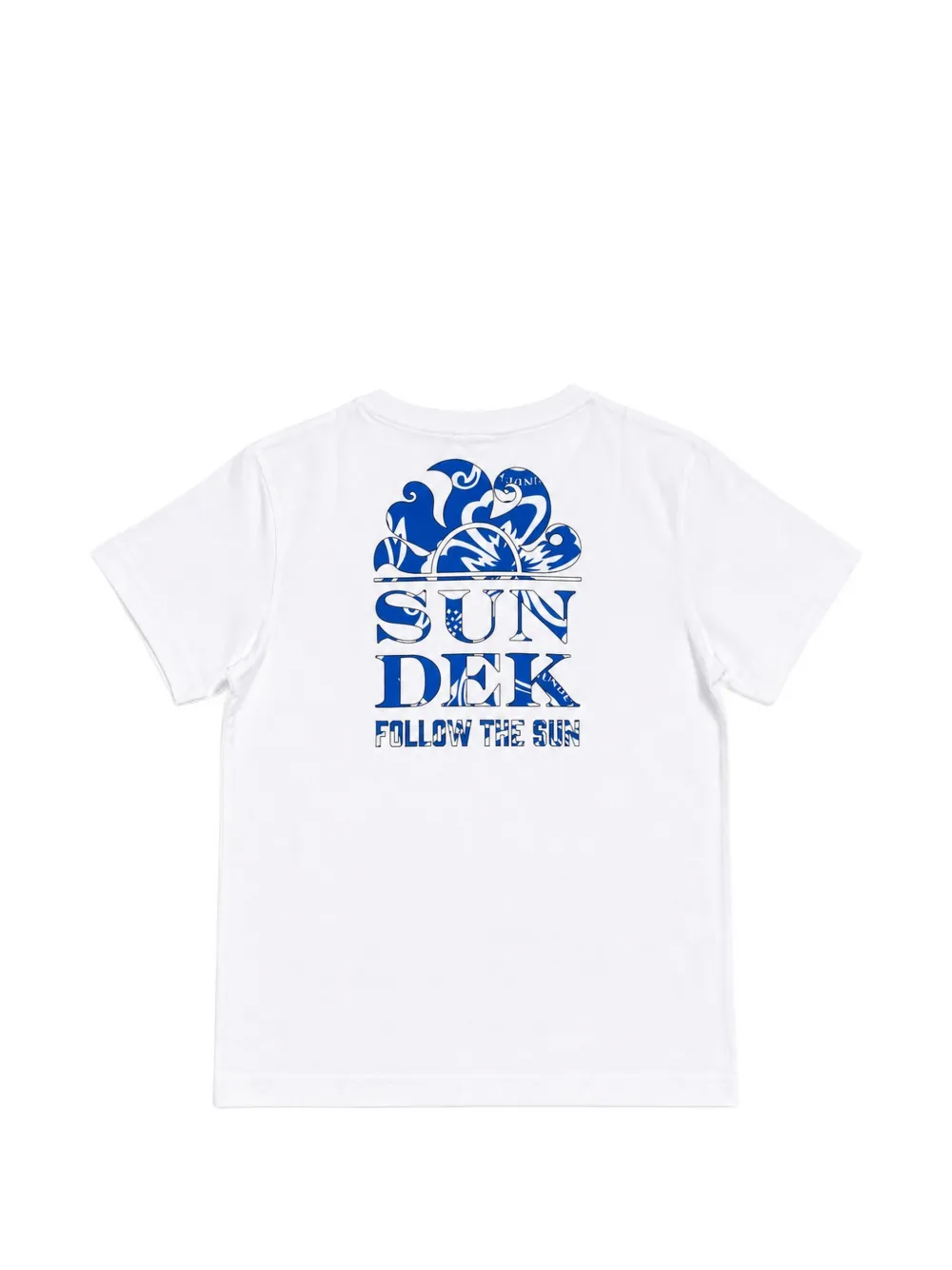 Sundek T-shirt met logoprint Wit