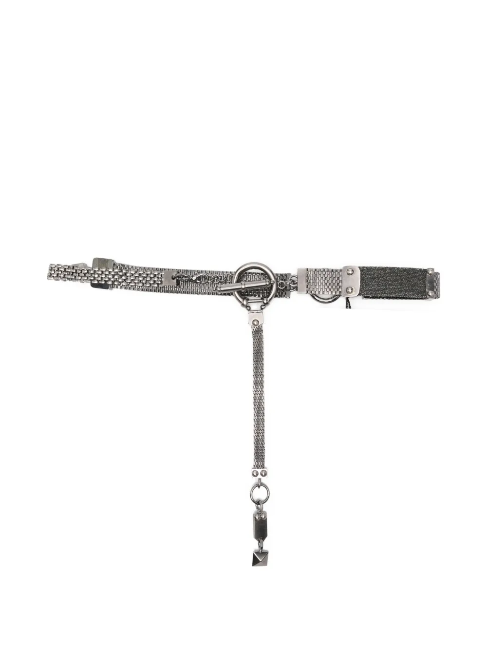 Gianfranco Ferré Pre-Owned 2000 chain belt - Argento