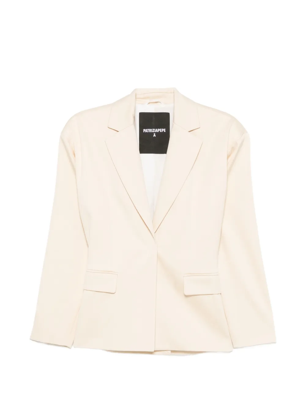 Patrizia Pepe belted single-breasted jacket - Toni neutri