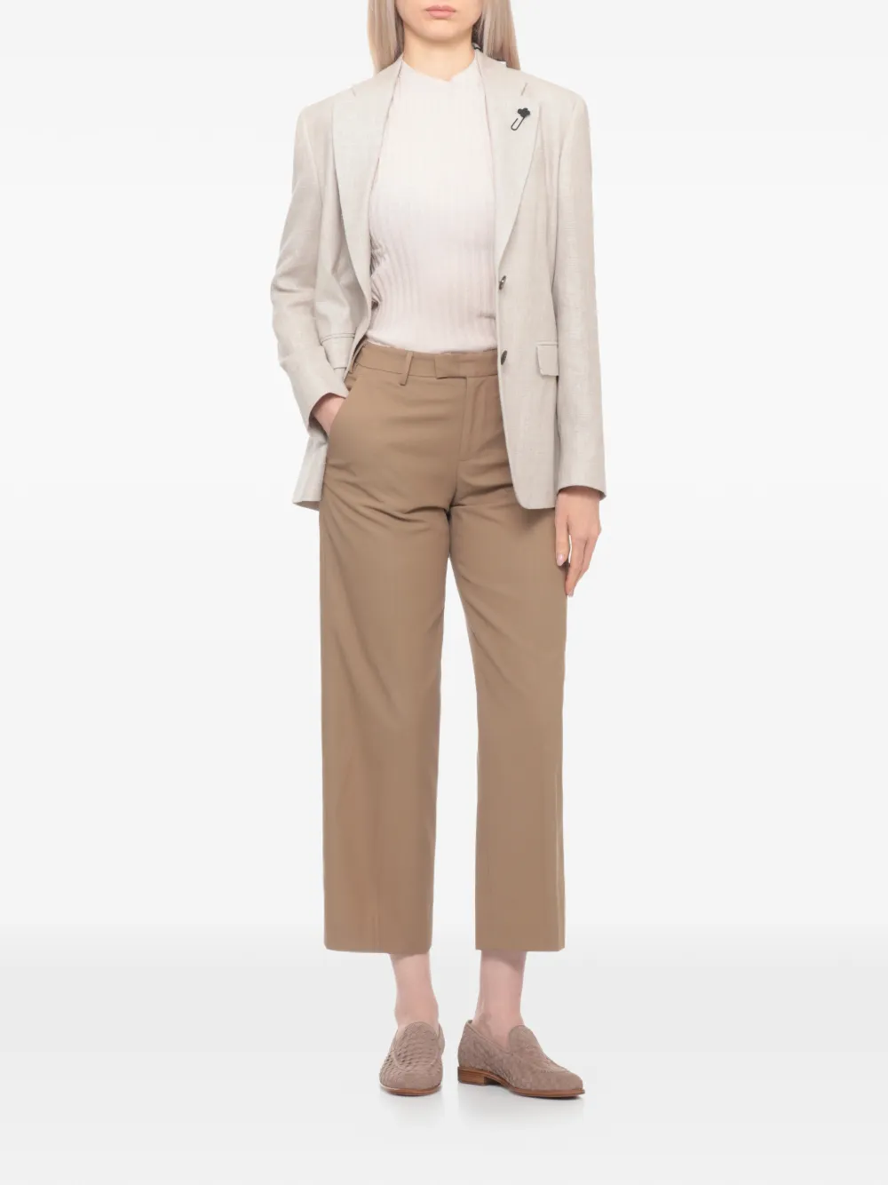  Lardini Blazer Con Botones - Neutro 