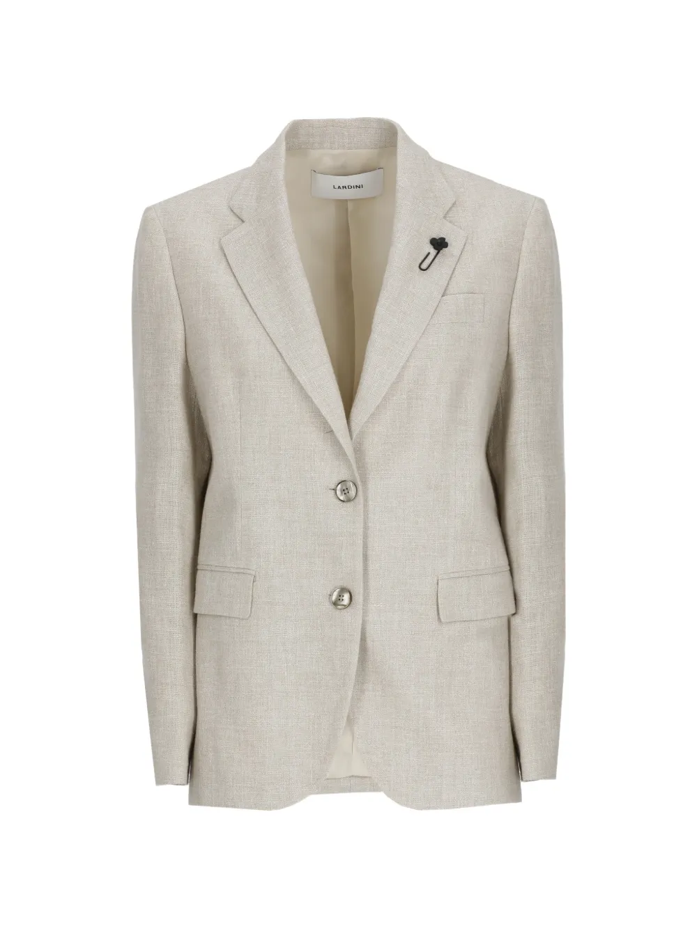 Lardini button-fastening blazer - Neutrals