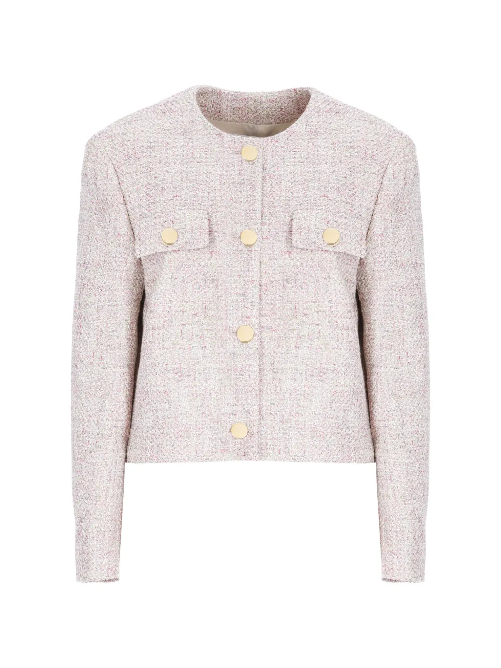 Lardini bouclé tweed jacket - Toni neutri