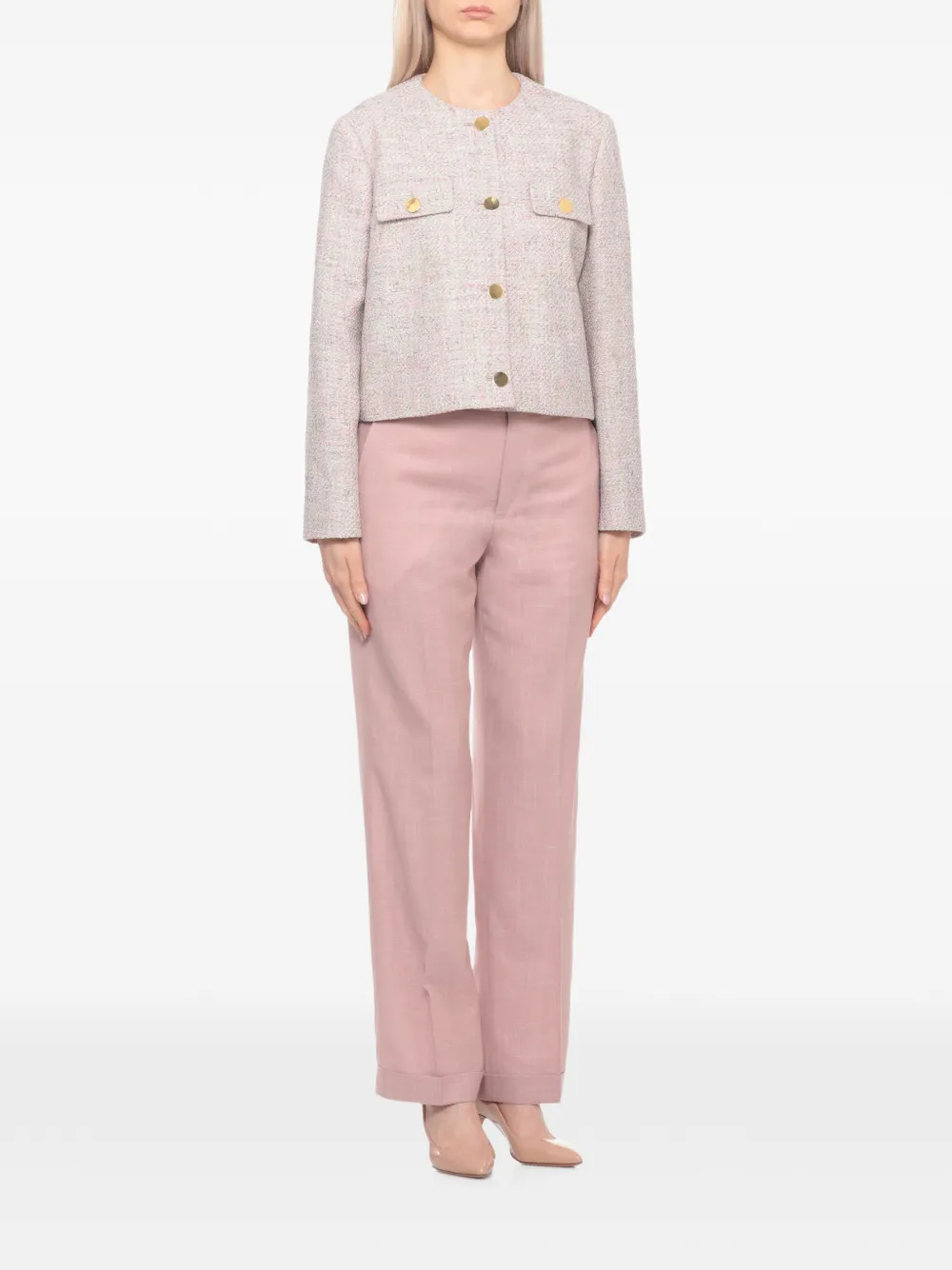  Lardini Chaqueta De Tweed - Neutro 