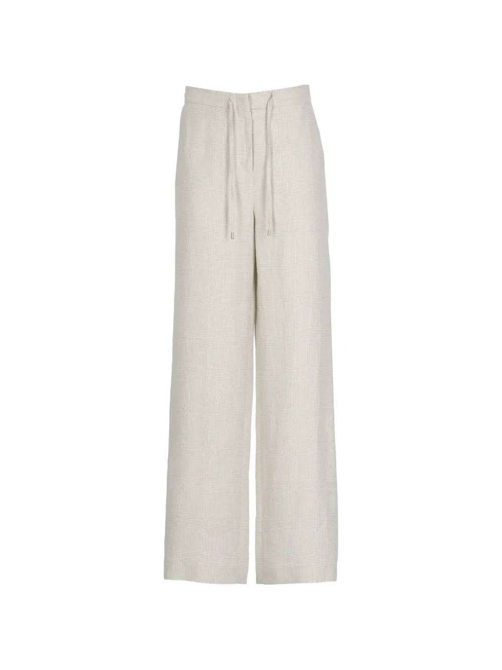 Lardini linen straight-leg trousers - Toni neutri