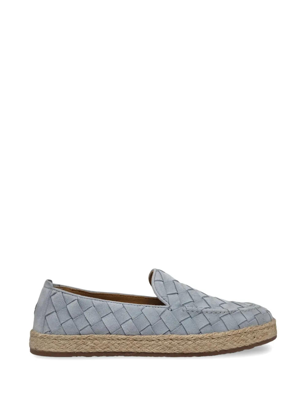 Henderson Baracco Tahiti woven espadrilles loafers - Blu