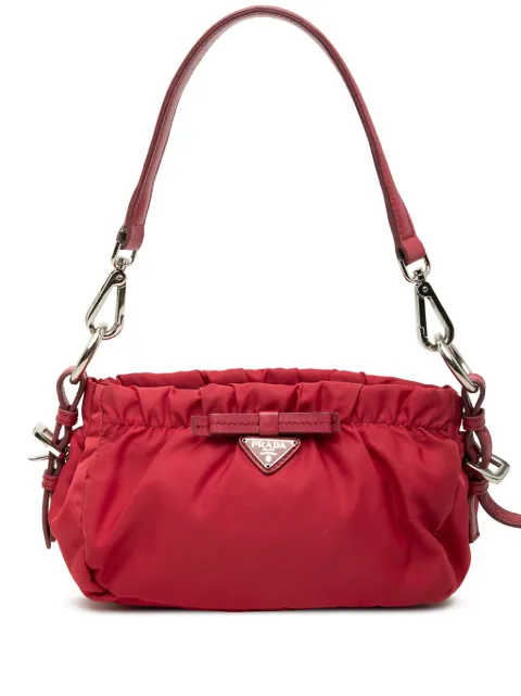 Prada Pre-Owned bolsa de hombro Bow de Tessuto 2000-2013