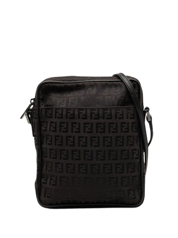 Fendi Pre-Owned 2000-2010 ズッキーノ キャンバス ショルダーバッグ 