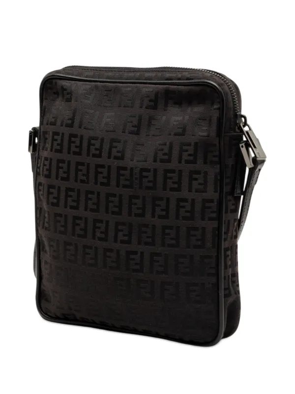 Fendi Pre-Owned 2000-2010 ズッキーノ キャンバス ショルダーバッグ