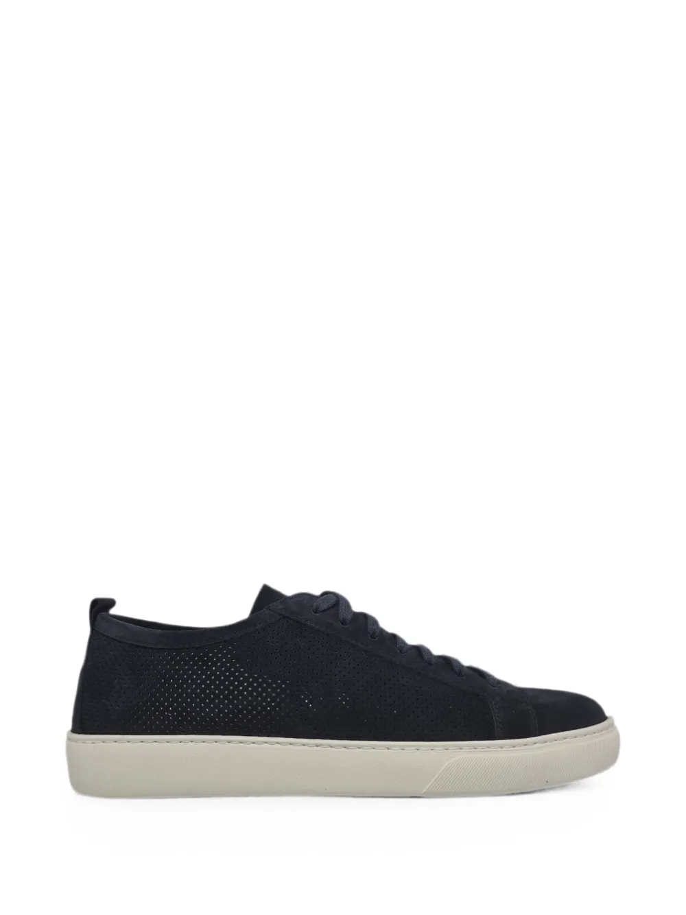 Henderson Baracco Ronny perforated-suede sneakers - Blu