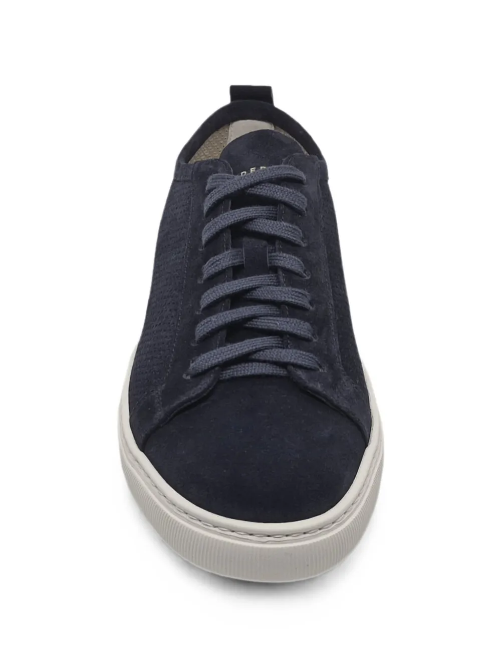 Henderson Baracco Ronny sneakers met geperforeerd suède Blauw
