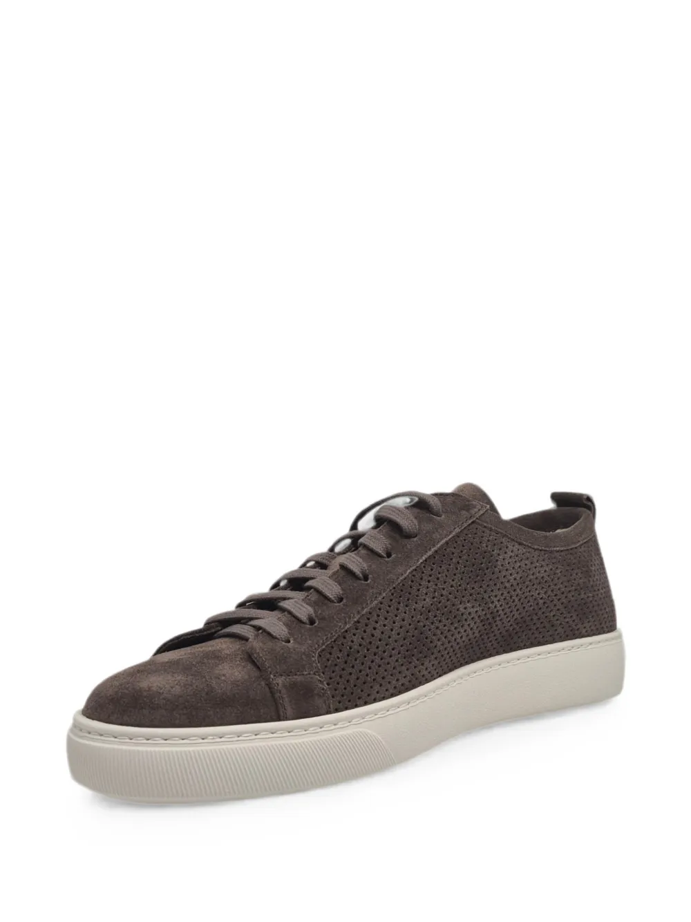 Henderson Baracco Ronny geperforeerde sneakers Bruin