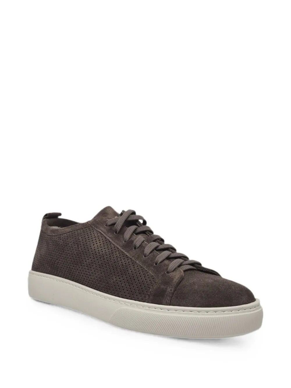Henderson Baracco Ronny geperforeerde sneakers Bruin