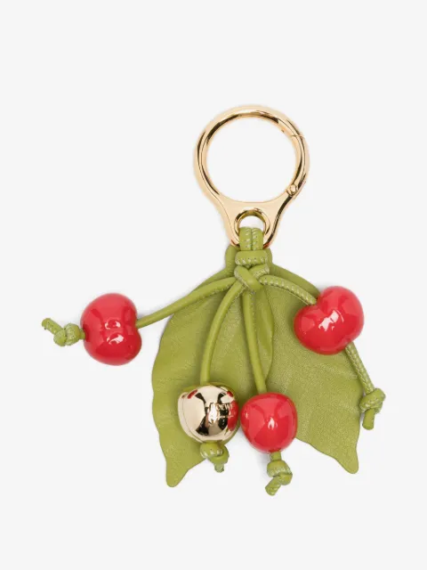 LOEWE llavero con motivo de cereza