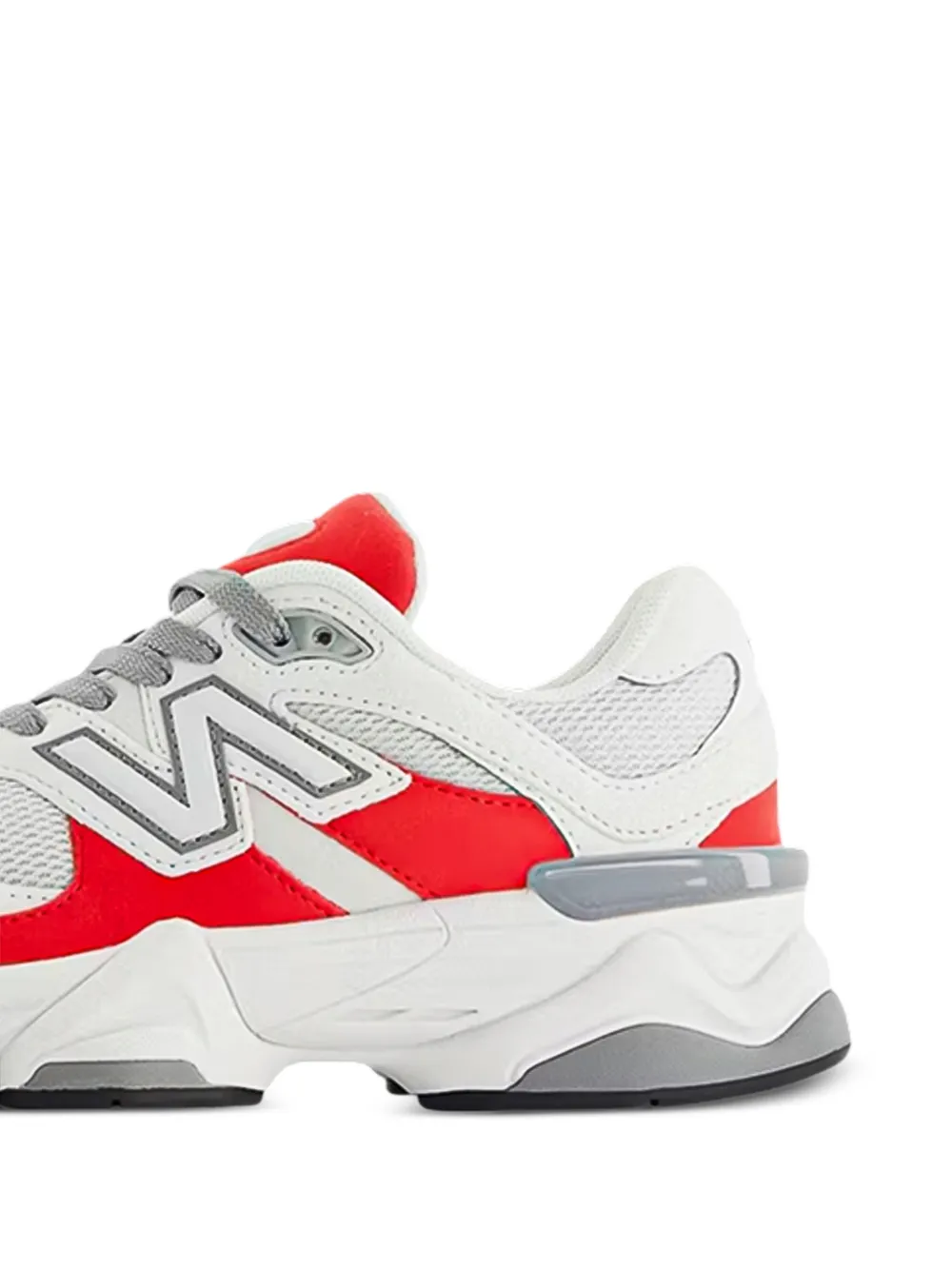 New Balance Kids 9060 mesh-panel sneakers Wit