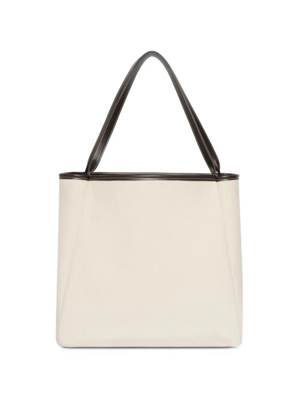 Manière De Voir Dakota omkeerbare leren en suède shopper Beige