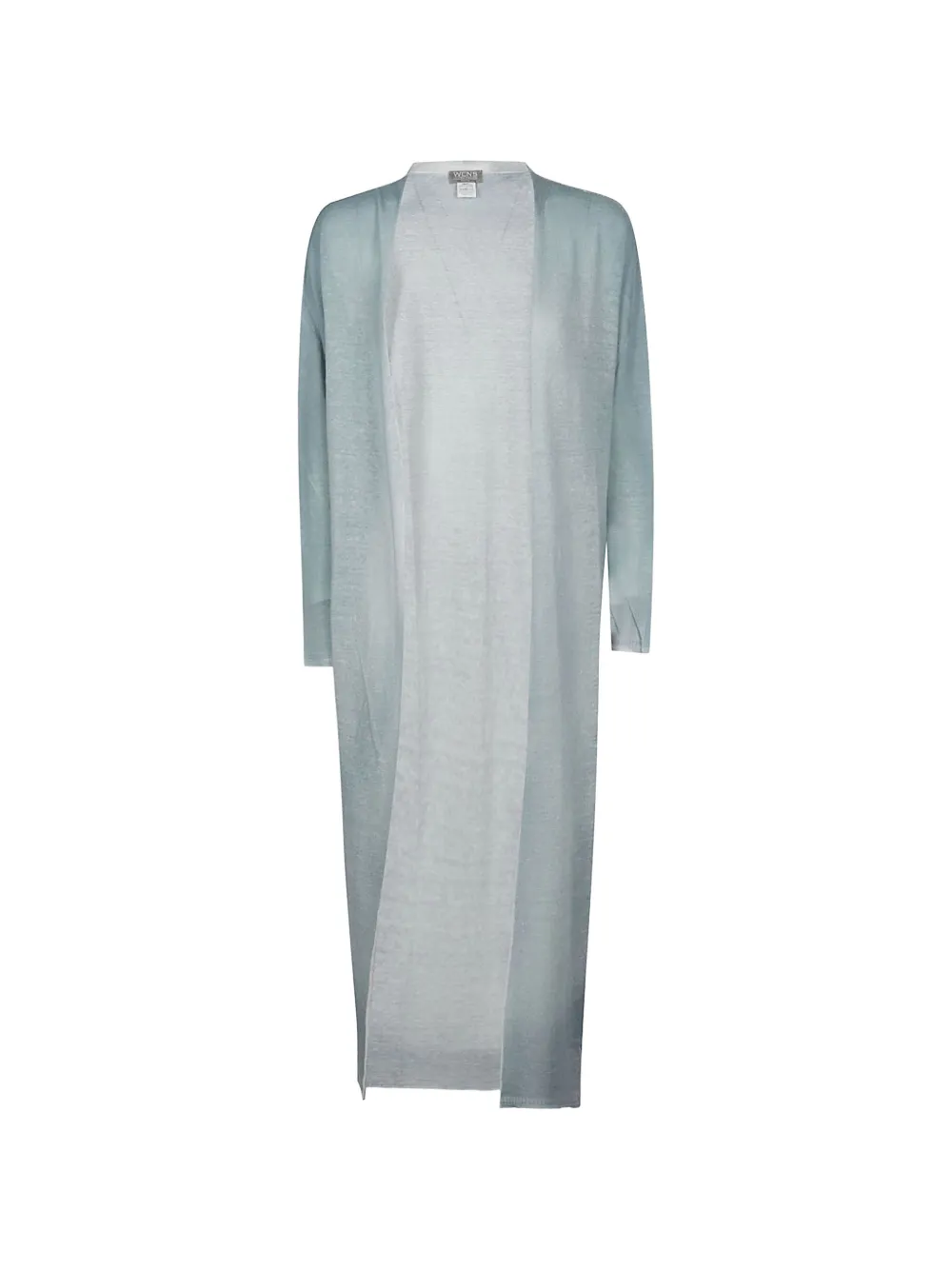 Wellness Cashmere longline cardigan - Blau