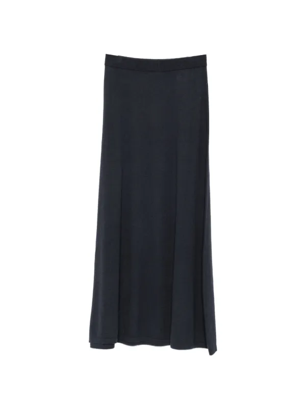 Lisa Yang Adrienne Midi Skirt in Blue