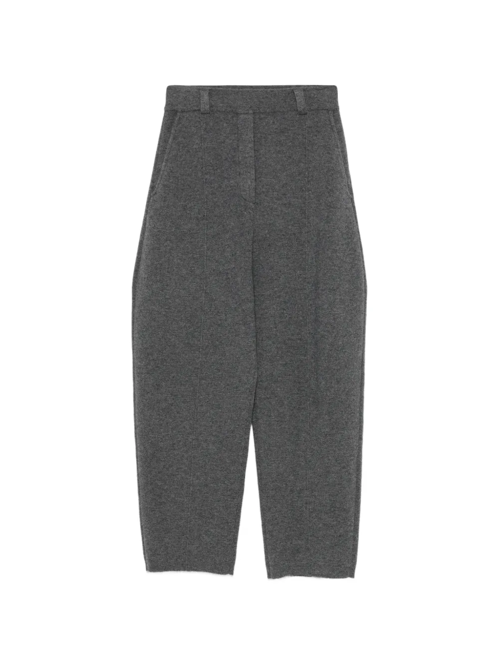 Lisa Yang Pantaloni Wrenda con cintura - Grigio