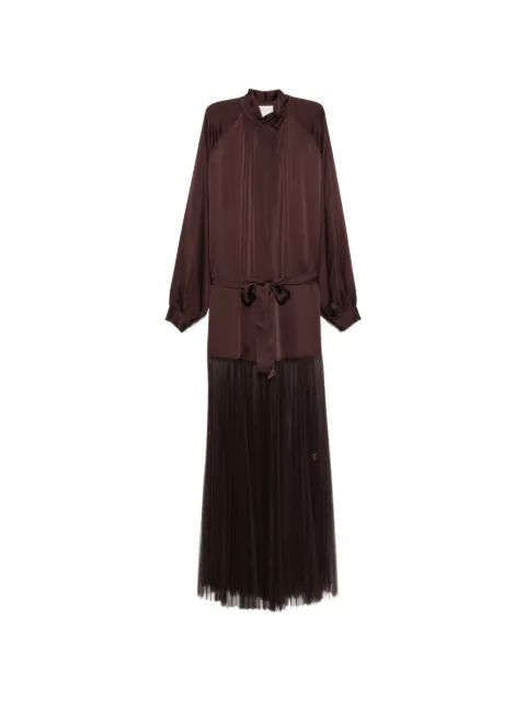 Forte Forte silk tied-waist dress