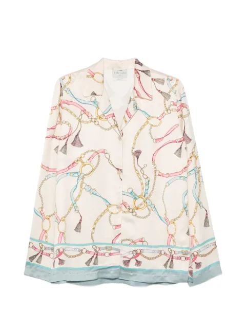Forte Forte camisa con cadenas estampadas