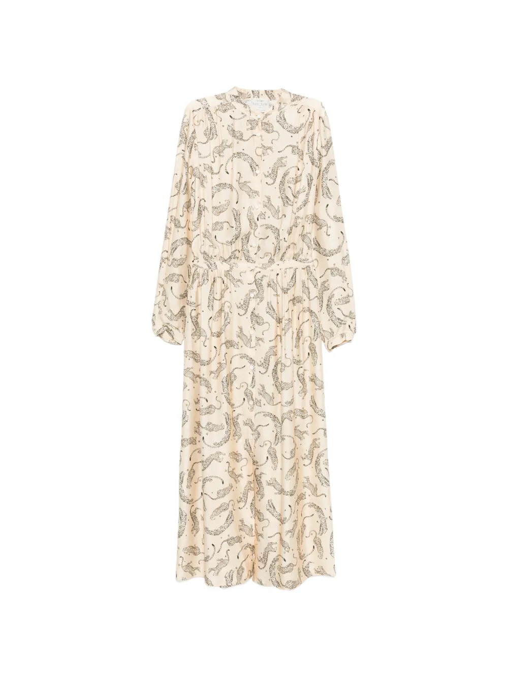 Forte Forte leopard-print midi dress