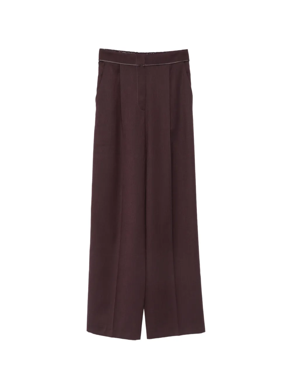 Forte Forte pleated wide-leg trousers