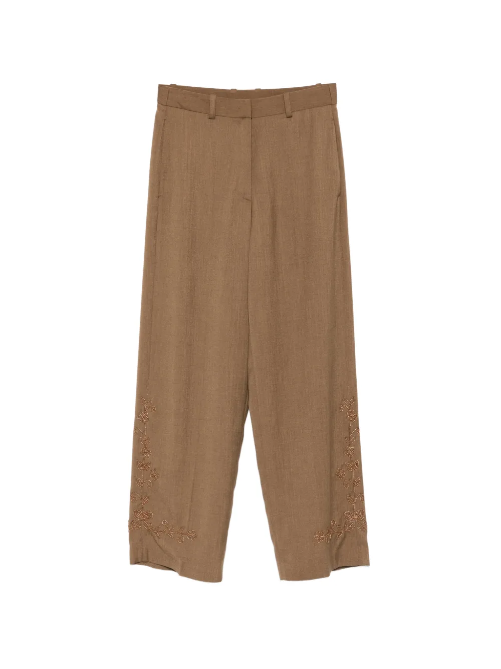 Forte Forte bead-embroidered tailored trousers
