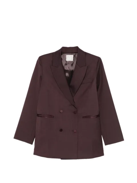 Forte Forte double-breasted peaked-lapels blazer