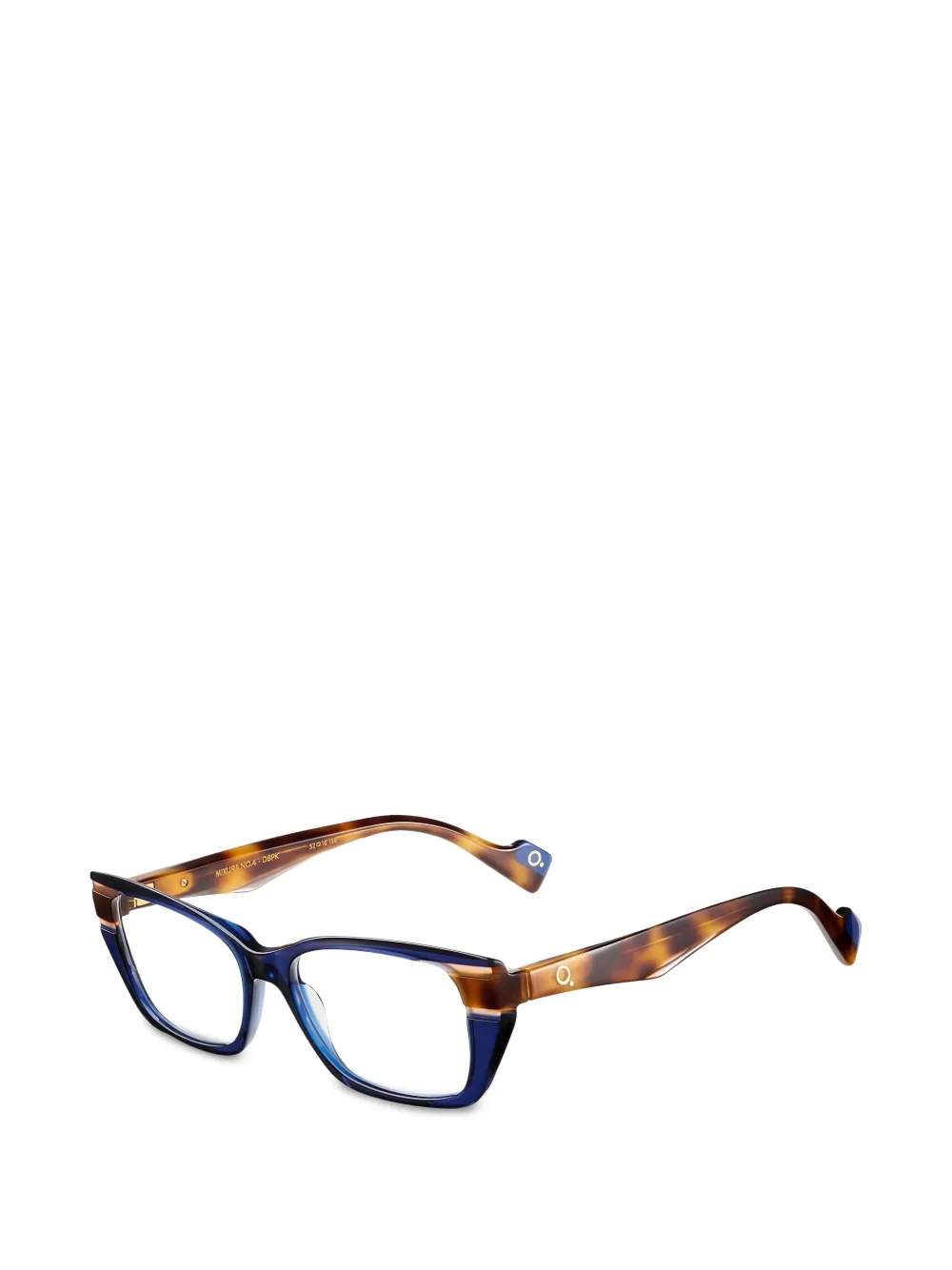 Etnia Barcelona Mixura No.4 rectangle-frame glasses - Blu