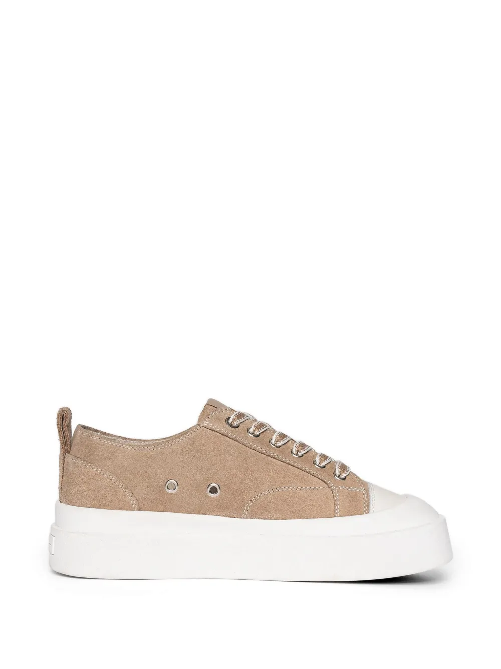 Manière De Voir Vienna suede sneakers - Nude