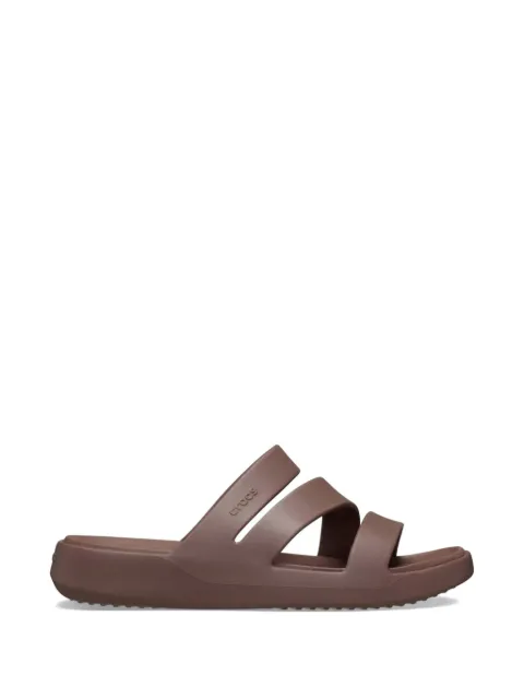 Crocs Getaway Strappy triple-strap slippers