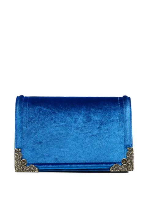 Alexander McQueen Pre-Owned 2010s velvet clutch bag