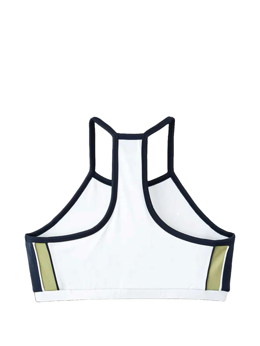 GV Gallery panelled sports bra top Wit