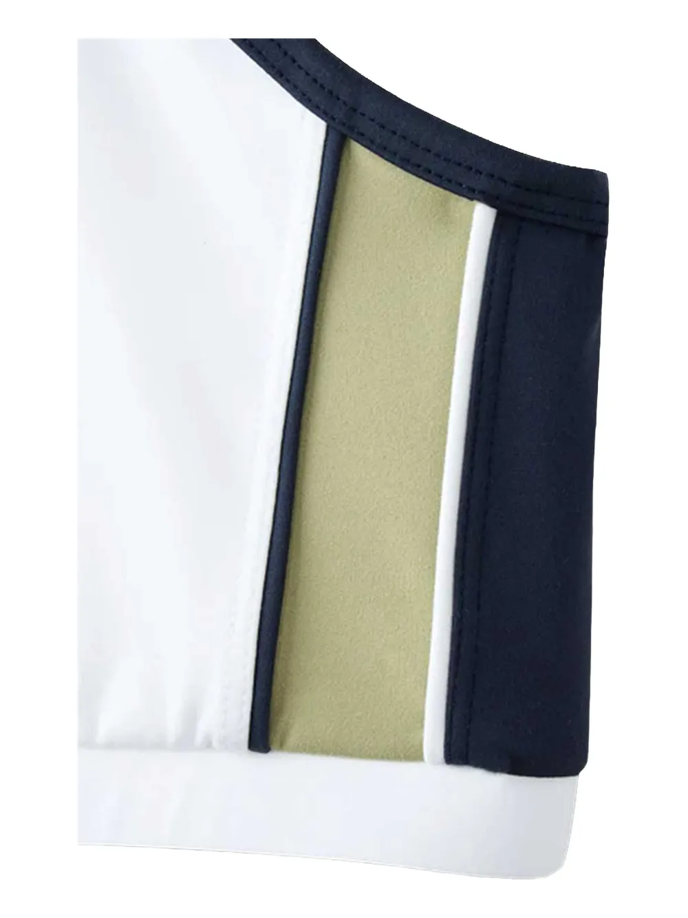 GV Gallery panelled sports bra top Wit