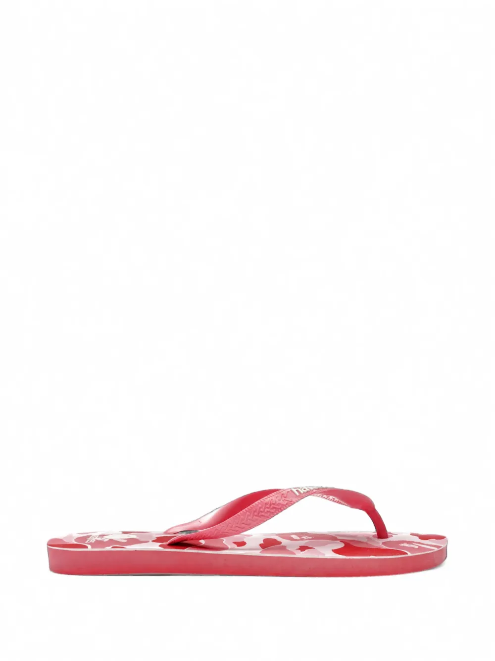 A BATHING APE® x Havaianas camouflage-print flip-flops - Rosa