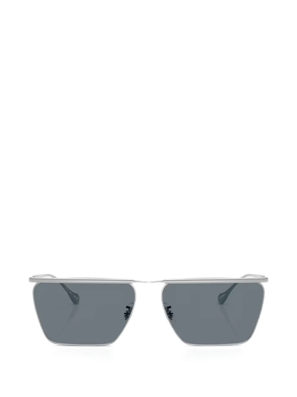 Oliver Peoples Edition 2 rectangle-frame sunglasses - Argento