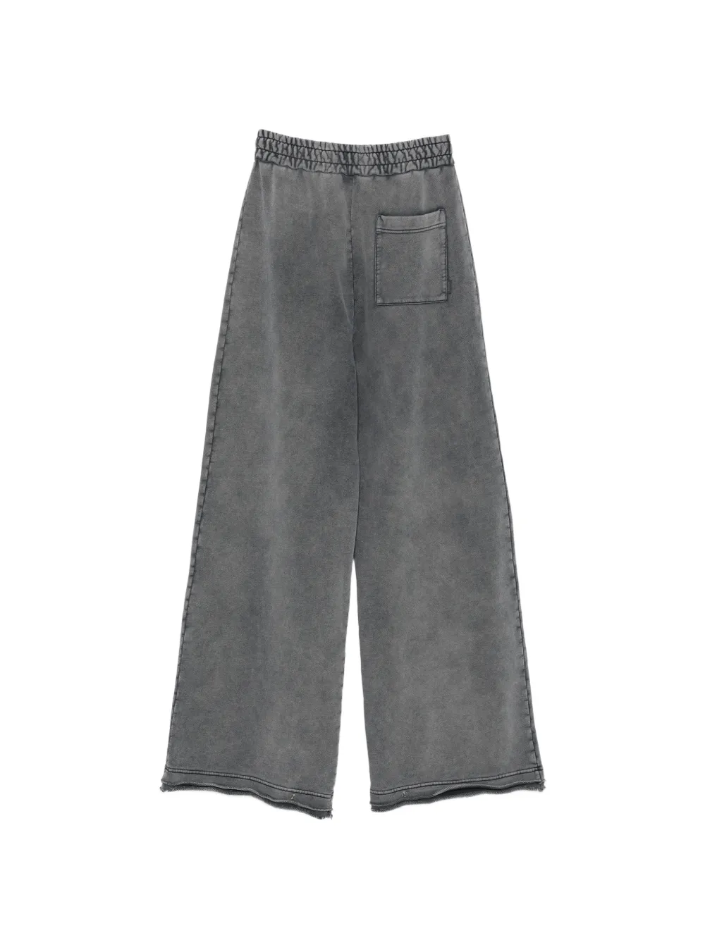 Haikure faded wide-leg track pants Grijs