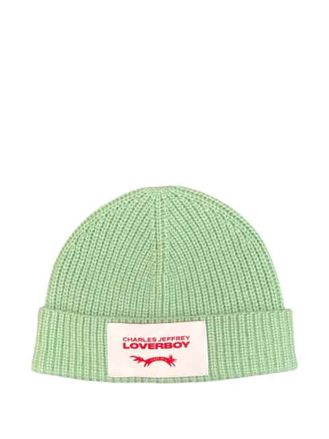 Charles Jeffrey Loverboy chunky ribbed beanie hat