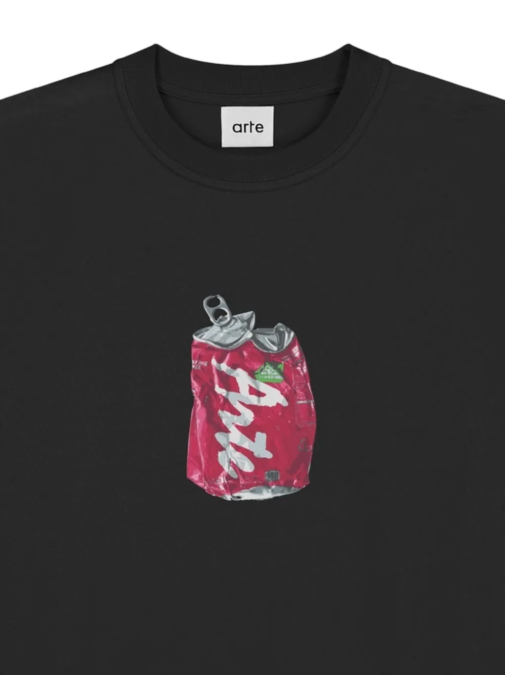 Arte Antwerp T-shirt met grafische print Zwart
