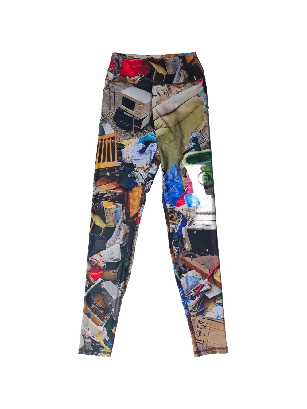 Borbala Lomtalanitas Leggings mit grafischem Print - Schwarz