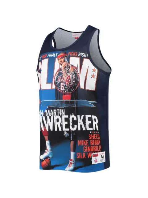 Mitchell & Ness x SLAM Magazine Kenyon Martin New Jersey Nets tank top