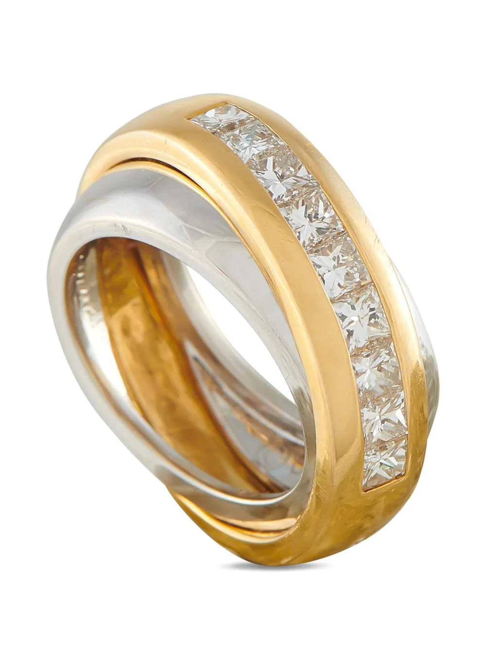 Cartier リング Cartier Diamond Intertwined Ring | Silver | FARFETCH
